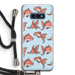 Blub: Samsung Galaxy S10e Transparant Hoesje met koord