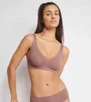 Zero feel Soft Bra Bliss - Naadloze BH top - Kanten bralette met brede bandjes