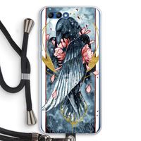 Golden Raven: Honor 10 Transparant Hoesje met koord Golden Raven: Honor 10 Transparant Hoesje met koord
