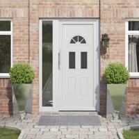 VidaXL Plantenbak 2 pcs zilver 40 x 40 x 75 cm gegalvaniseerd staal