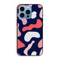 Memphis Shapes Pink: iPhone 13 Pro Max Biologisch afbreekbaar hoesje