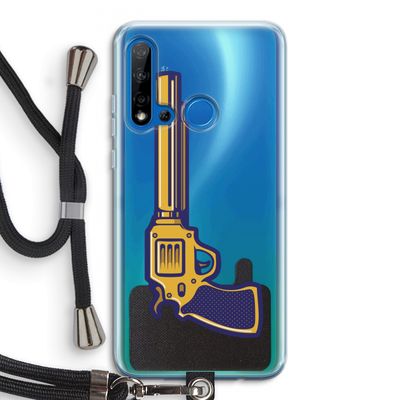 Pew Pew Pew: Huawei P20 Lite (2019) Transparant Hoesje met koord