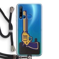 Pew Pew Pew: Huawei P20 Lite (2019) Transparant Hoesje met koord