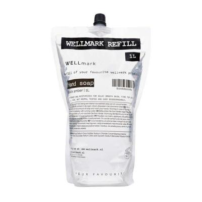 Wellmark vulling handzeep - dark amber - 1L 8720828222089