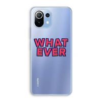 Whatever: Xiaomi Mi 11 Lite Transparant Hoesje