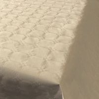 2x Feestartikelen papieren tafelkleed beige 800 x 118 cm - thumbnail