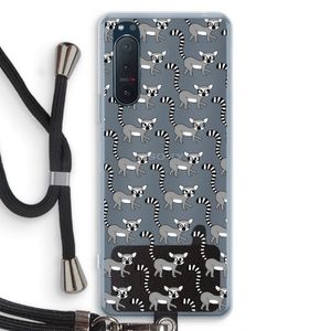 Makis: Sony Xperia 5 II Transparant Hoesje met koord