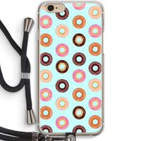 Donuts: iPhone 6 / 6S Transparant Hoesje met koord