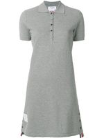 Thom Browne robe-polo à rayures - Gris