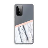 A touch of peach: Samsung Galaxy A72 Transparant Hoesje