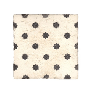 Terre d&apos;Azur Tierra-Royal Decor-Nummero-3 15x15 cm