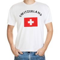 Zwitserse vlag t-shirt 2XL  -
