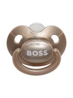 BOSS Kidswear tétine à logo imprimé - Or