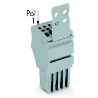 WAGO 2020-110/135-000 Connector, female Grijs 25 stuk(s) - thumbnail