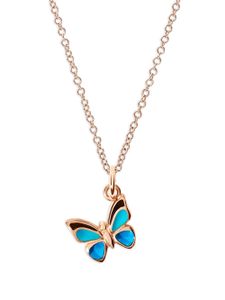 Dodo breloque Butterfly en or rose 9ct