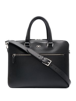 Ferragamo mallette Gancini - Noir