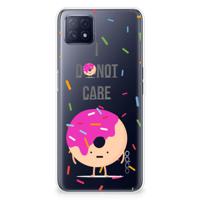 OPPO A53 5G | OPPO A73 5G | Siliconen Case | Donut Roze