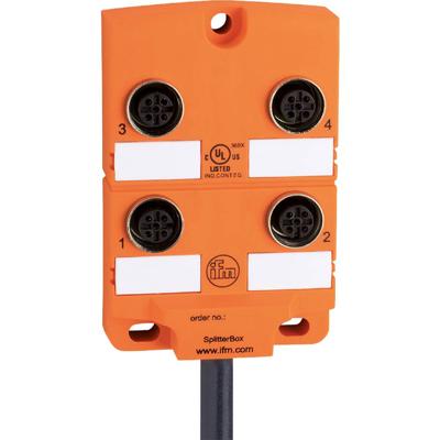 ifm Electronic EBC026 Sensor/actuator verdeler en adapter Aantal polen (sensoren): 5 10 m 1 stuk(s)