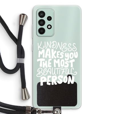 The prettiest: Samsung Galaxy A52s 5G Transparant Hoesje met koord