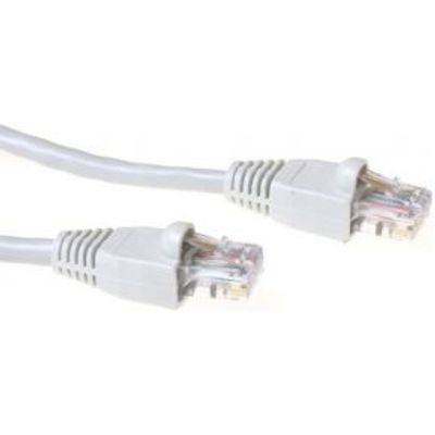 ACT Witte 3,00 meter U/UTP CAT6A patchkabel snagless met RJ45 connectoren