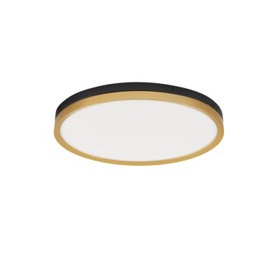 Lyora PlafonniereCantria zwart met goud Ø 50cm - 9695237