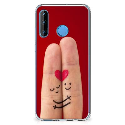 Huawei P30 Lite Anti Shock Bumper Case Liefde - Origineel Romantisch Cadeau Huawei P30 Lite Anti Shock Bumper Case Liefde - Origineel Romantisch Cadeau