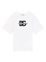 Dolce & Gabbana Kids t-shirt à logo imprimé - Blanc - thumbnail