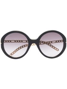 Gucci Eyewear lunettes de soleil à monture oversize - Noir