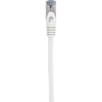 Renkforce RF-5043914 RJ45 Netwerkkabel, patchkabel CAT 6A S/FTP 1.00 m Wit Snagless, Vlambestendig 1 stuk(s) - thumbnail