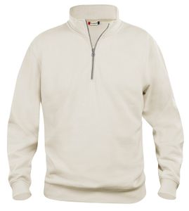 Clique 021033 Basic Half Zip - Licht Khaki - XXL