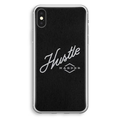 Hustle: iPhone XS Transparant Hoesje