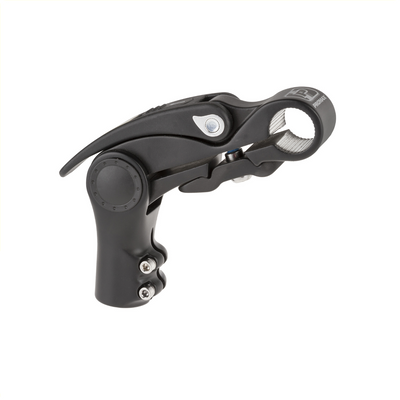Promax Pro stuurpen verstelbaar met hevel 31,8 / 110 / 28,6 mm mat zwart