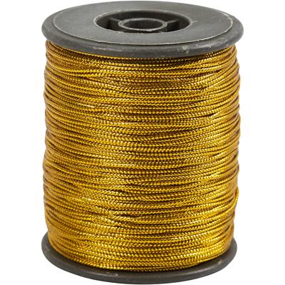 Creativ Company Koord, dikte 0,5 mm, goud, 100 m/ 1 rol