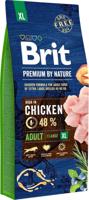 BRIT Premium by Nature Adult XL Chicken - droog hondenvoer - 15 kg