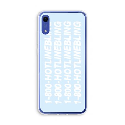 Hotline bling blue: Honor Play 8A Transparant Hoesje