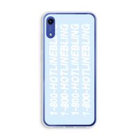 Hotline bling blue: Honor Play 8A Transparant Hoesje
