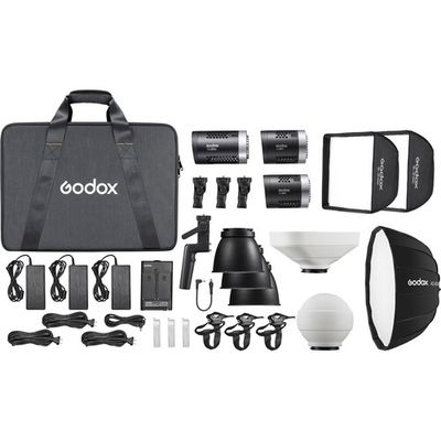 Godox ML-KIT2 - Kit 1 x ML60, 2 x ML30Bi & Accessories