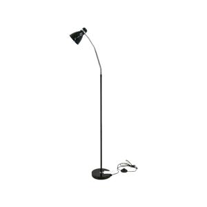 Vloerlamp - staand - zwart - 140 cm - leeslamp / sfeerverlichting