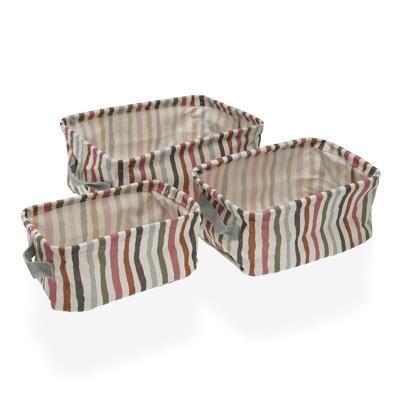 Mandenset Versa Ligne Textiel 18 x 14 x 28 cm