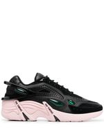 Raf Simons baskets à semelle épaisse - Noir