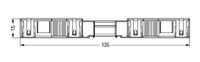 WAGO 770-133 Netstekker WINSTA MIDI Stekker, recht Totaal aantal polen: 3 25 A Wit 25 stuk(s) - thumbnail