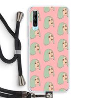 King Kylie: Huawei P Smart Pro Transparant Hoesje met koord