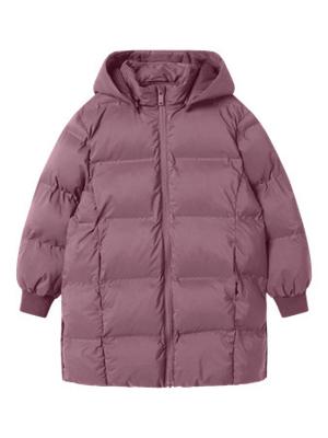 Name it winter winterjas meisjes - paars - puffer, lang - NkfMusk