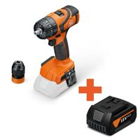 Fein ASB 18 Q AS Accu klop-/schroefboormachine met 2 versnellingen 18V AMPShare Basic Body in L-Boxx - 71040761000