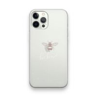Be(e) kind: iPhone 12 Pro Transparant Hoesje