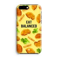 Eat Balanced: iPhone 8 Plus Volledig Geprint Hoesje