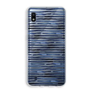 Verrassende lijnen: Samsung Galaxy A10 Transparant Hoesje