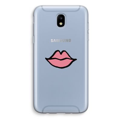 Kusje: Samsung Galaxy J5 (2017) Transparant Hoesje