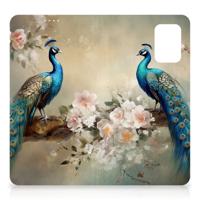Smartphone hoesje voor Nokia G22 Vintage Pauwen