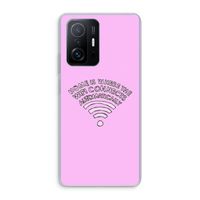Home Is Where The Wifi Is: Xiaomi 11T Transparant Hoesje Home Is Where The Wifi Is: Xiaomi 11T Transparant Hoesje
